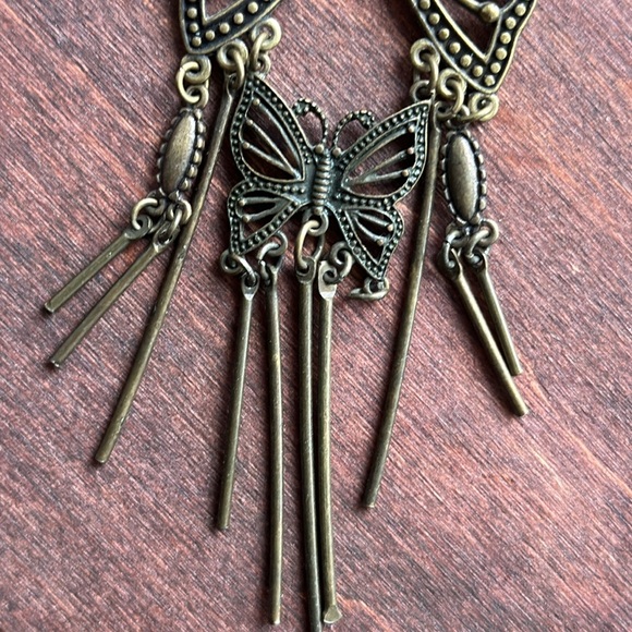 VTG Butterfly 🦋 Long Necklace - Picture 4 of 6